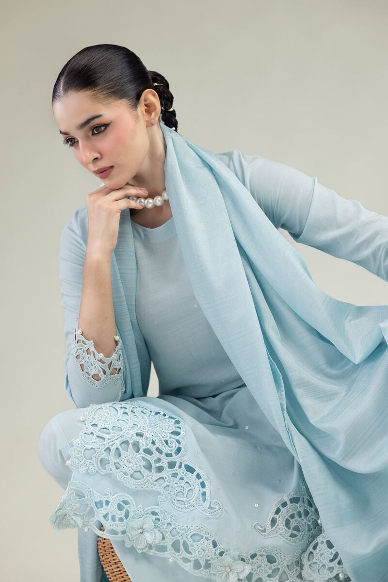 Raw Silk | 3-Piece Co-ord Set | USD 210.00