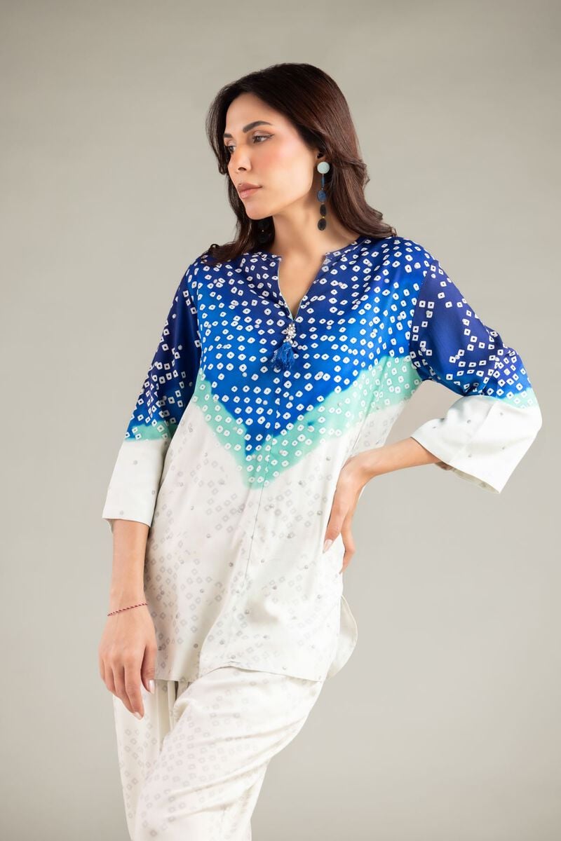 Embroidered | Viscose Crepe | Tunic | USD 35.00