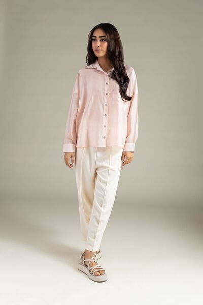 Dyed | Raw Silk | Trousers | USD 14.00