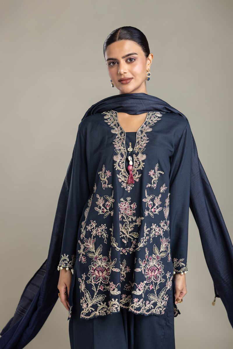 Embroidered | Polyester Silk | Polyester Silk Dupatta | USD 35.00