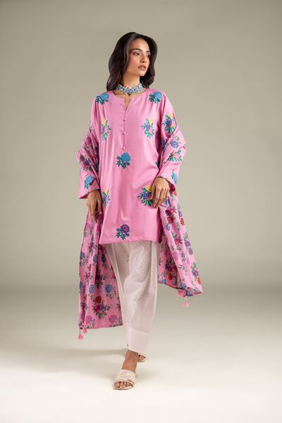 Embroidered | Cambric | Pants | USD 25.00