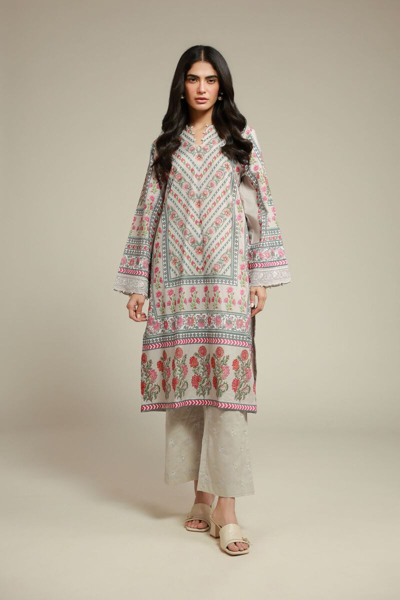 Embroidered | Textured Lawn | 2-Piece Tailored Set | USD 55.00