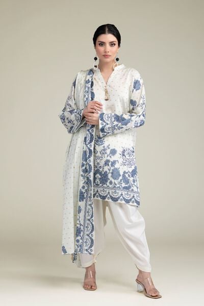 Printed | Jacquard | Tailored 3 Piece | USD 70.00