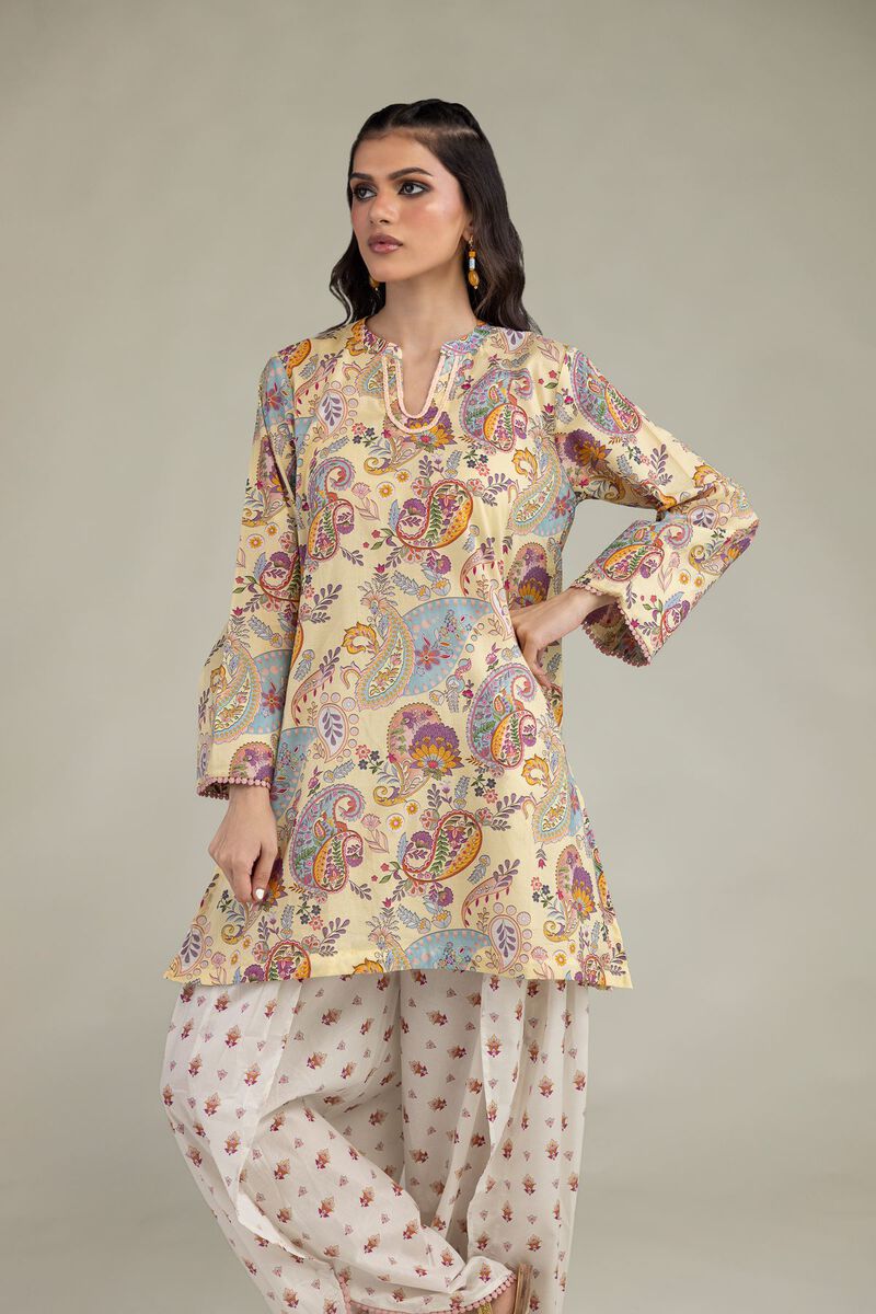 Printed | Cambric | Short Cambric Kurta | USD 25.00