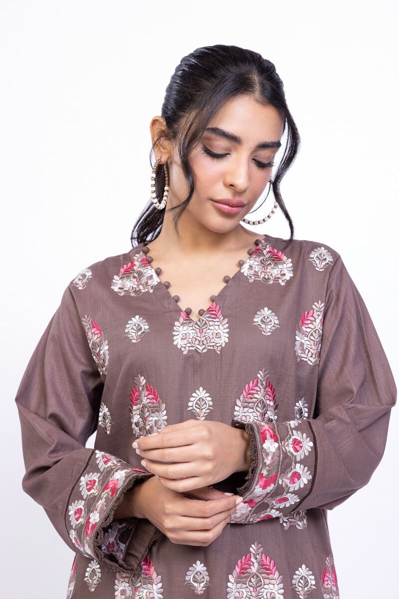 Embroidered | Heavy Textured Cotton | Kurta | USD 35.00