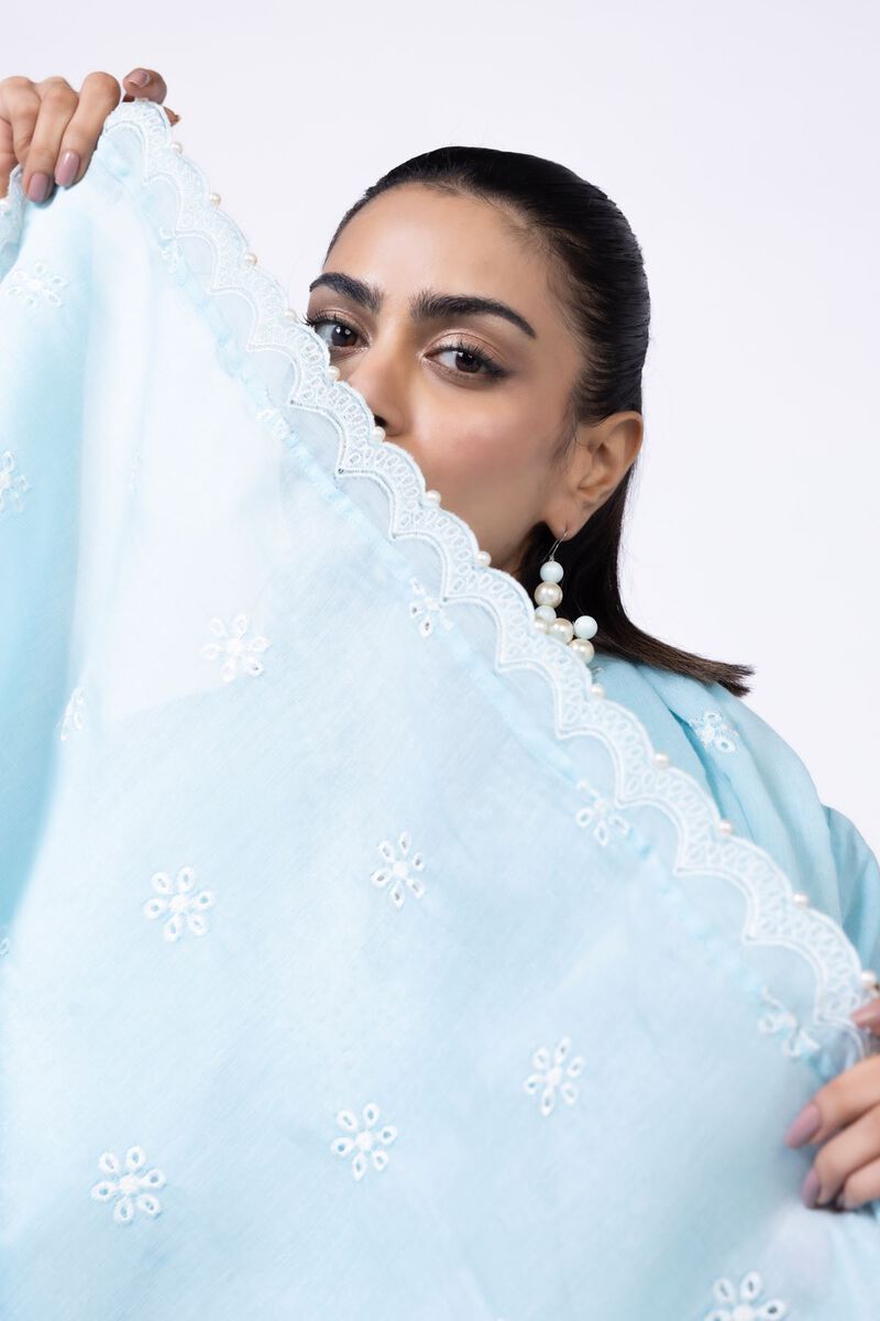 Embroidered | Cotton Reflex Light | Dupatta | null