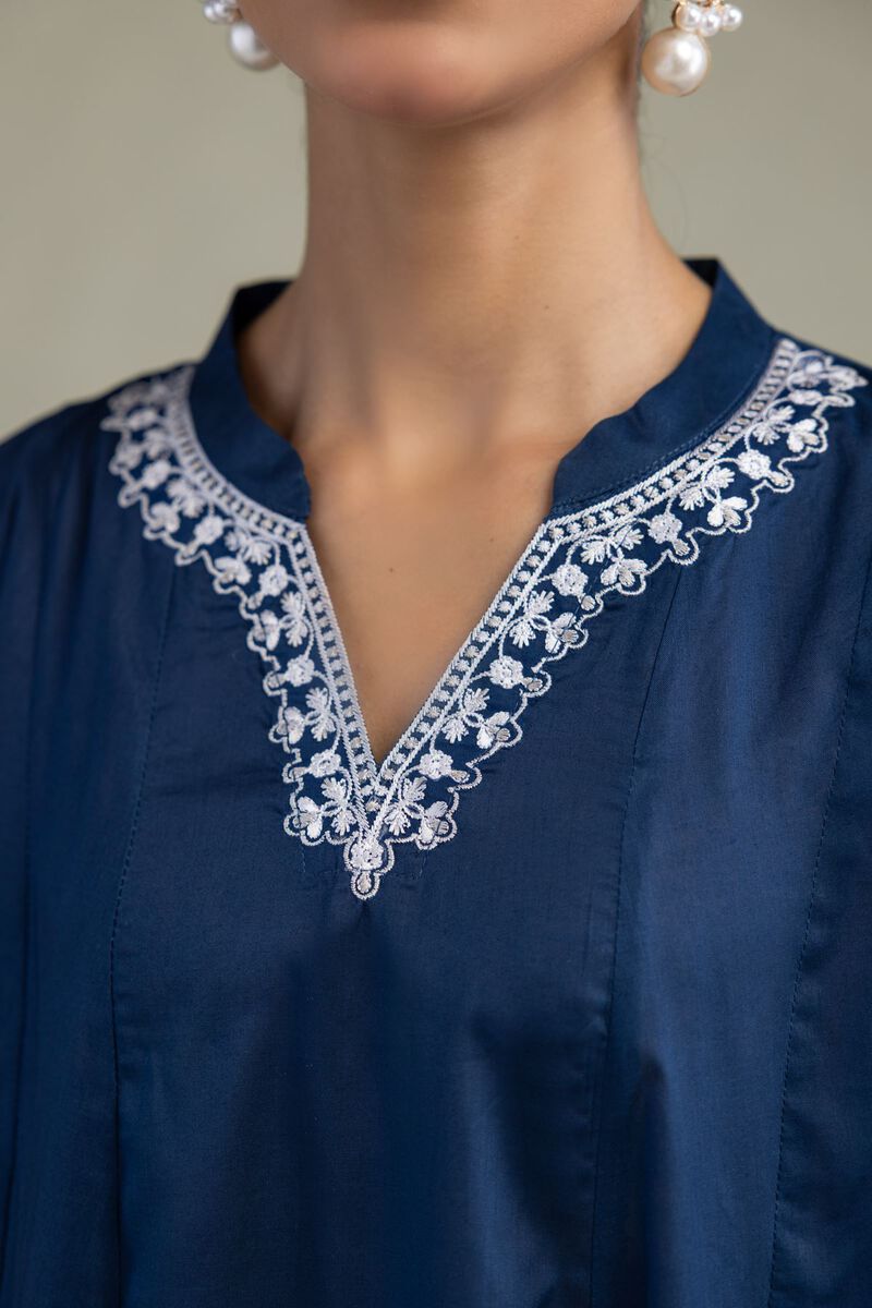 Embroidered | Cambric | Cambric 2-Piece Tailored | USD 55.00
