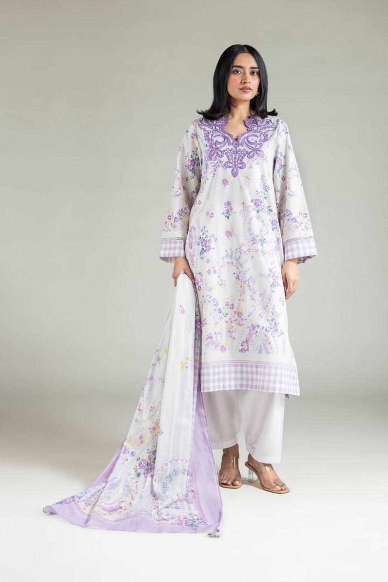 Embroidered | Textured Lawn | Tailored Lawn Set | USD 65.00