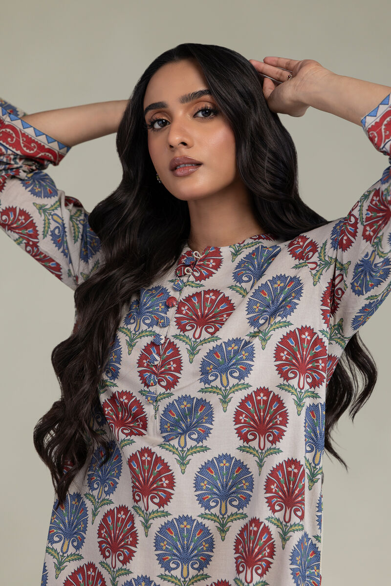 Printed | Cambric | Long Cambric Kurta | USD 35.00
