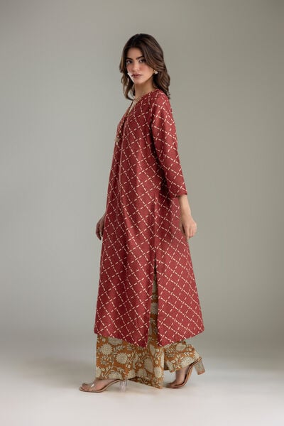 Printed | Light Khaddar | Floral Khaddar Pants | USD 30.00