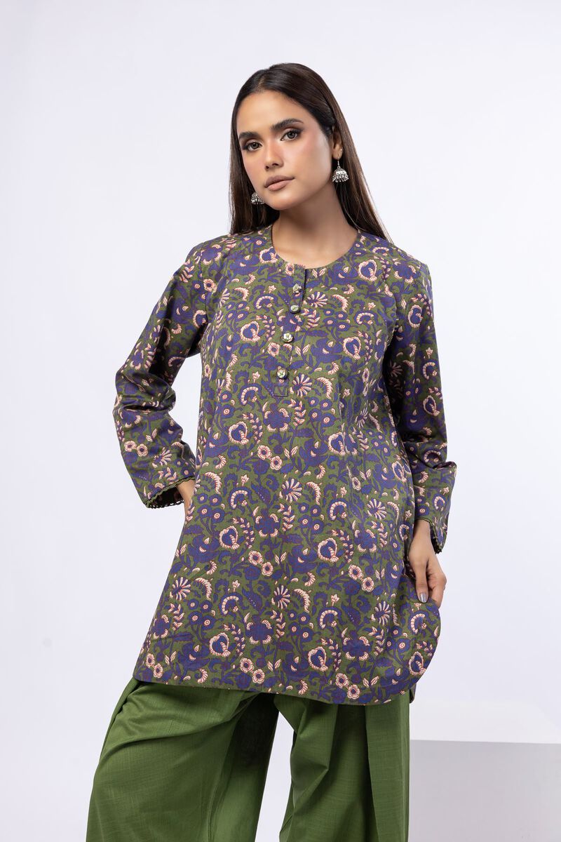 Printed | Crosshatch Poplin | Kurta | USD 25.00