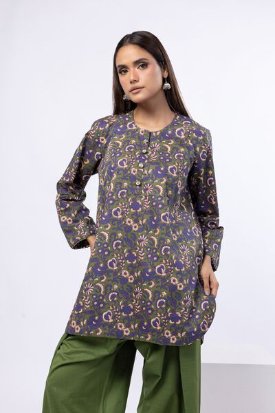 Printed | Crosshatch Poplin | Kurta | USD 25.00