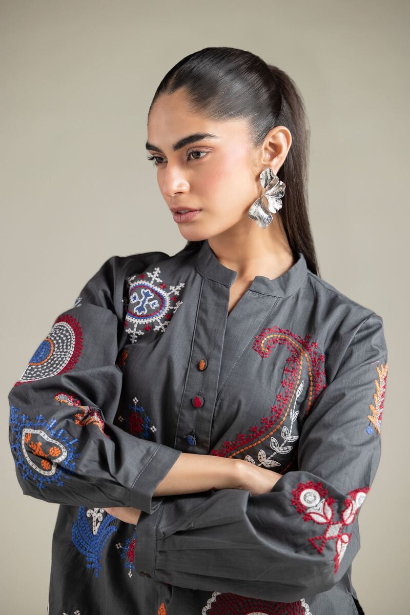 Textured Cotton | Tunic | USD 35.00