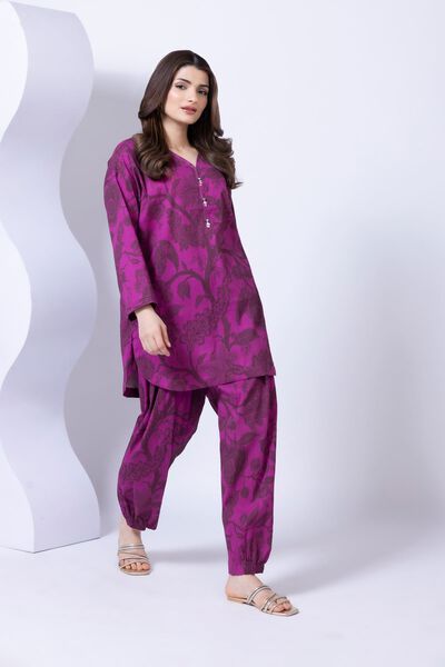 Printed | Ripple Crinkle | Pants | USD 18.00