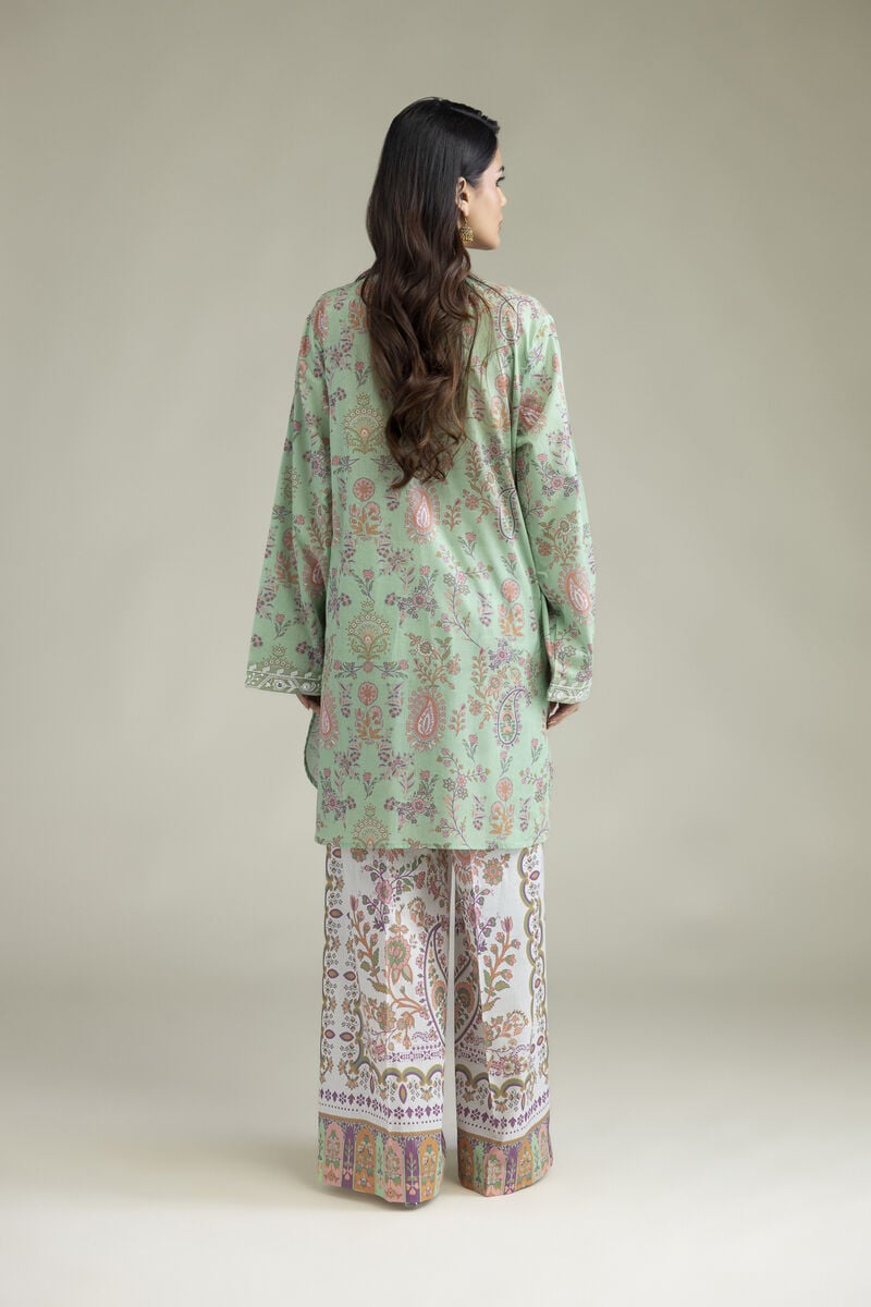 Embroidered | Cambric | Cambric 2-Piece Tailored | USD 45.00