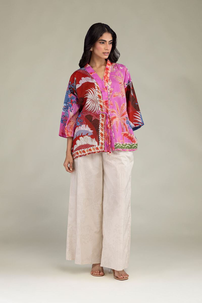 Printed | Cambric | Solid Cambric Trousers | USD 30.00