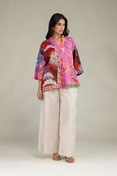 Printed | Cambric | Solid Cambric Trousers | USD 30.00