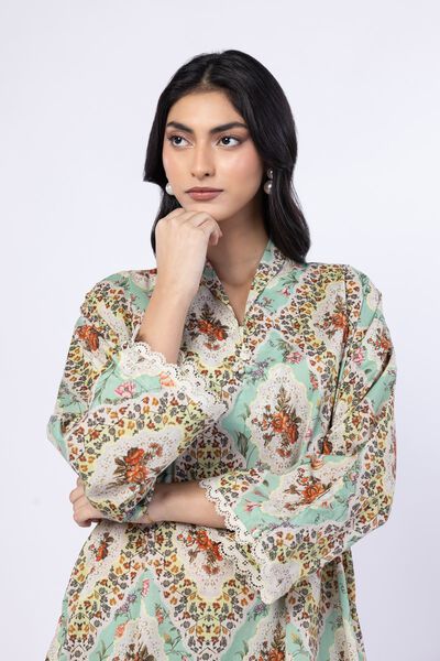 Printed | Cambric | Kurta | USD 25.00