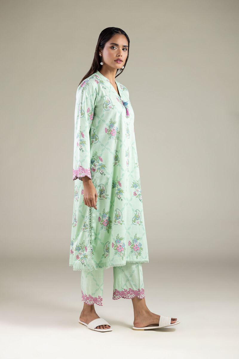Embroidered | Textured Cotton | Kurta | USD 35.00