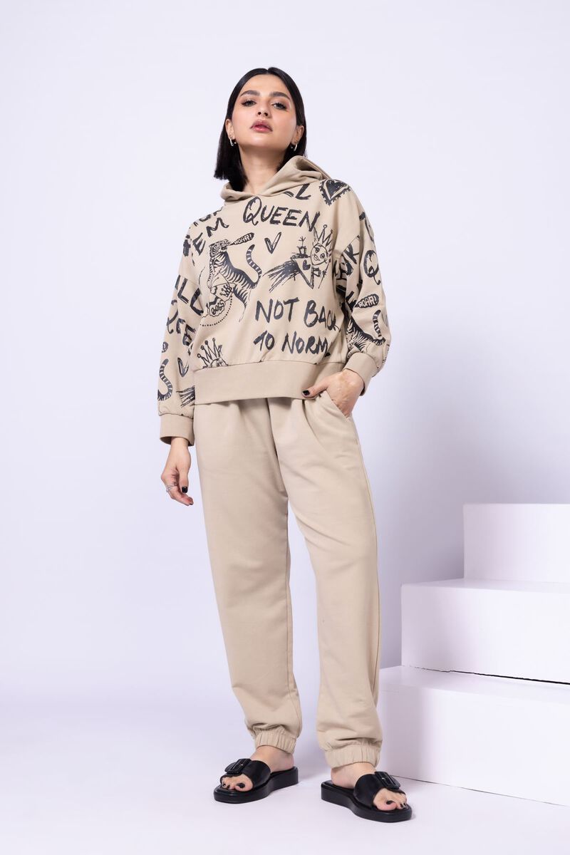 Printed | Lycra Terry | Hoodie | USD 7.50