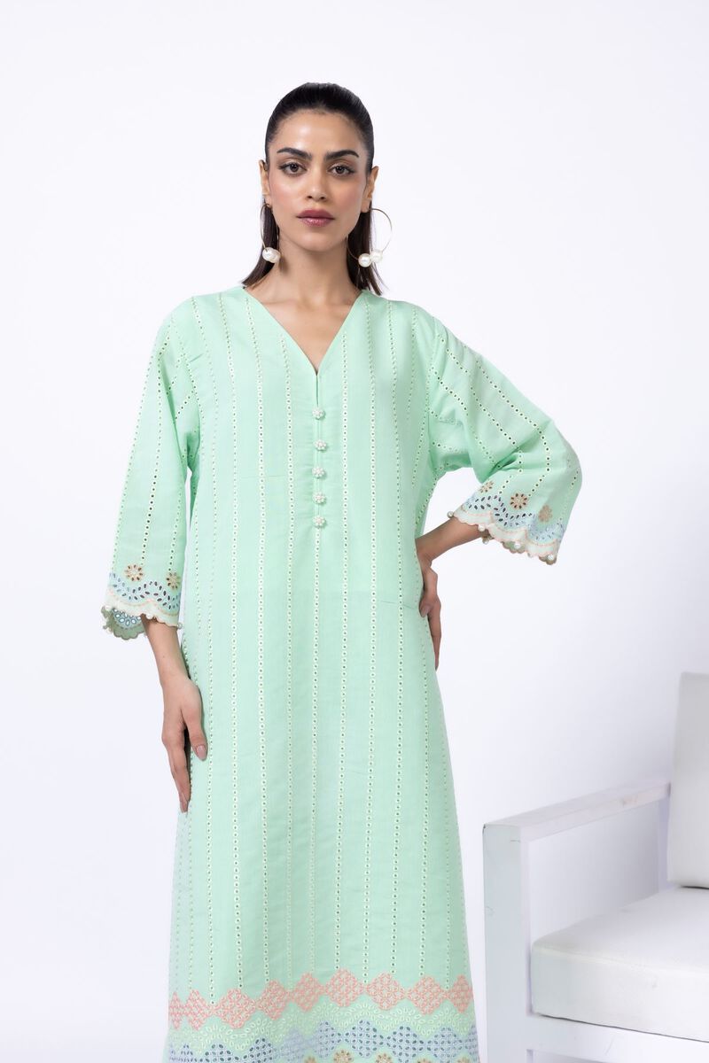 Embroidered | Cotton Reflex | Kurta | USD 18.00