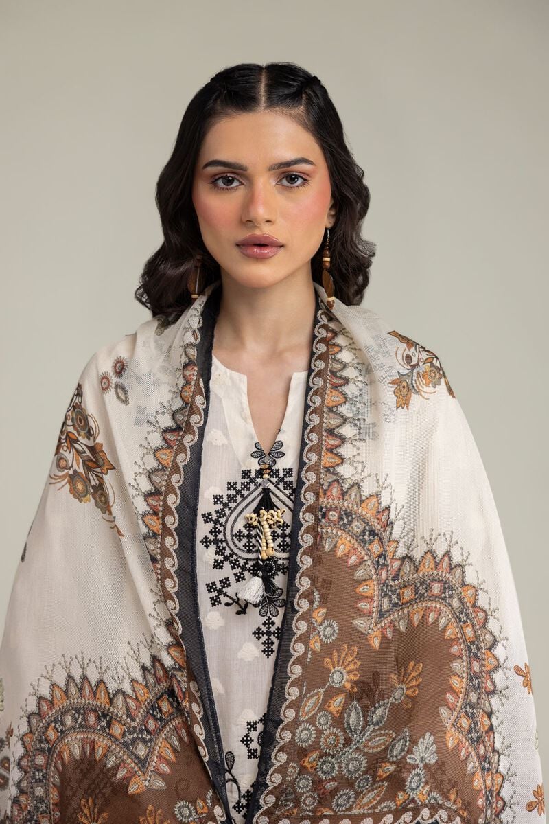 Embroidered | Broshia | Tailored 3 Piece | USD 80.00