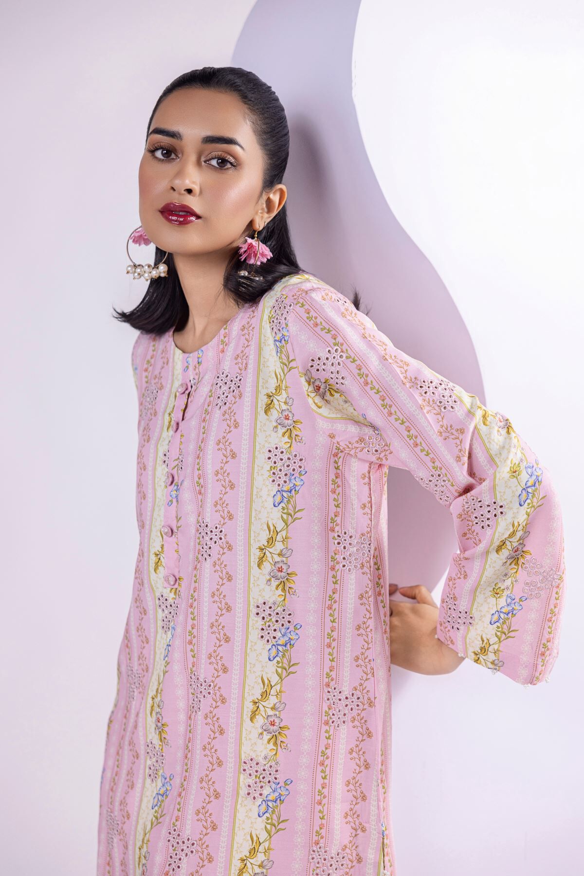 Buy Kurta | 0.0 N/A | ST25009A-VG_MULTI | Khaadi United States