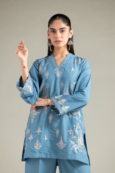 Embroidered | Blended Cambric | Kurta | USD 10.50