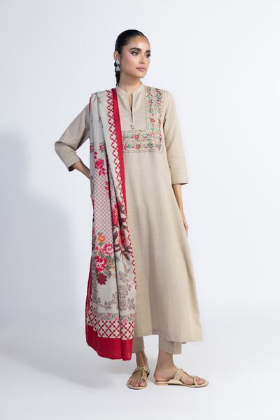 Embroidered | Khaddar | Kurta | USD 12.00