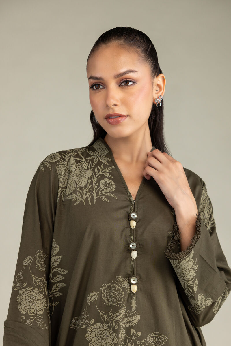 Printed | Cambric | Longline Floral Kurta | USD 17.50
