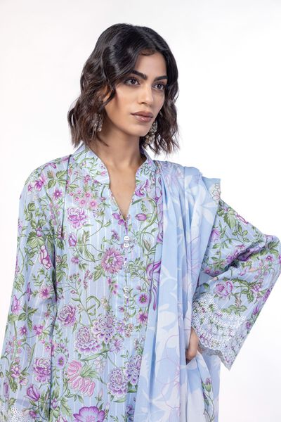 Embroidered | Lawn | Tailored 3 Piece | USD 27.50