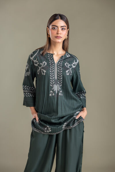 Printed | Viscose Crepe | Floral Crepe Blouse | USD 40.00