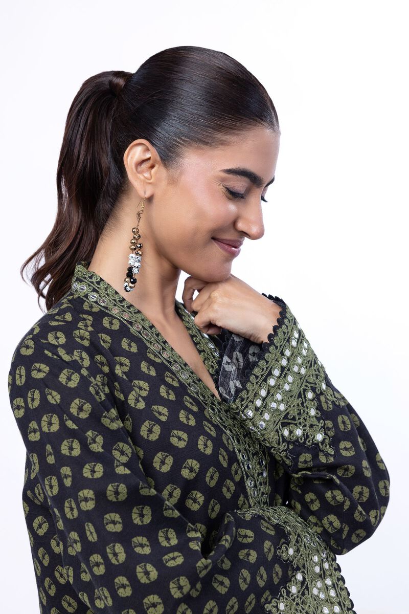 Embroidered | Khaddar | Tailored 2 Piece | Top and Bottom | USD 40.00