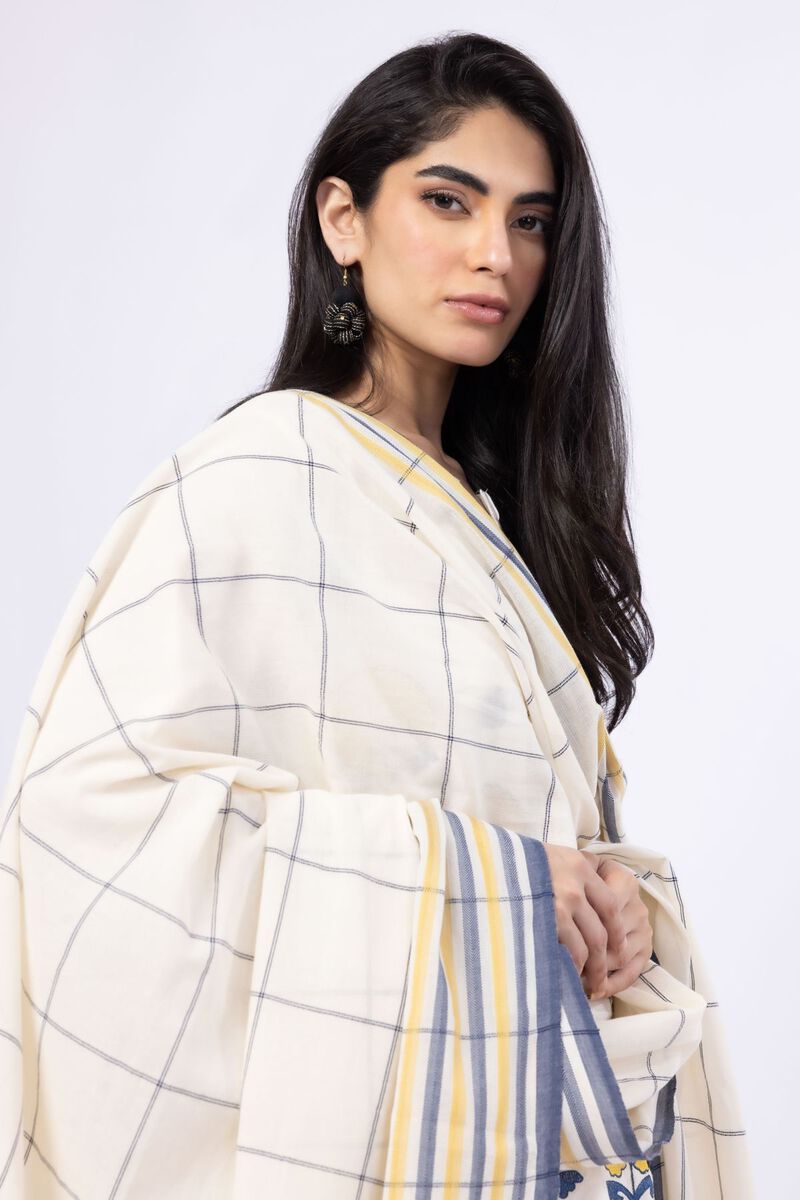 Dyed | Handwoven Cotton | Dupatta | USD 11.50