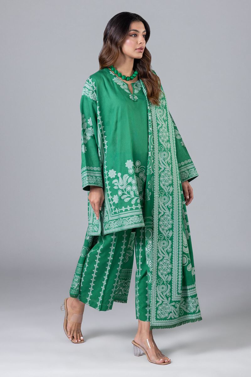 Dyed | Cotton Polyester Broshia Jacquard | Pants | null