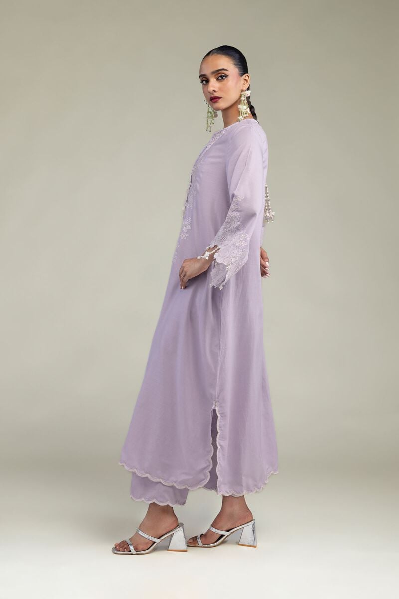 Embroidered | Raw Silk | Silk Solid Pants | USD 30.00