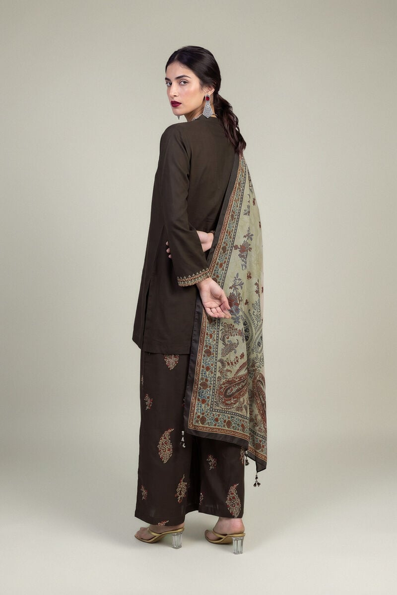 Embroidered | Polyester Silk | Polyester Silk Dupatta | USD 35.00
