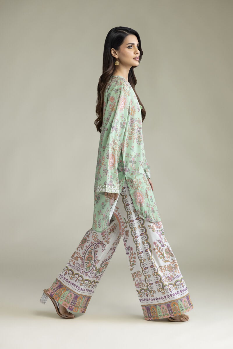 Embroidered | Cambric | Cambric 2-Piece Tailored | USD 45.00