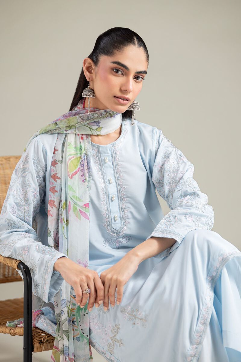 Embroidered | Blended Cambric | Kurta | USD 35.00