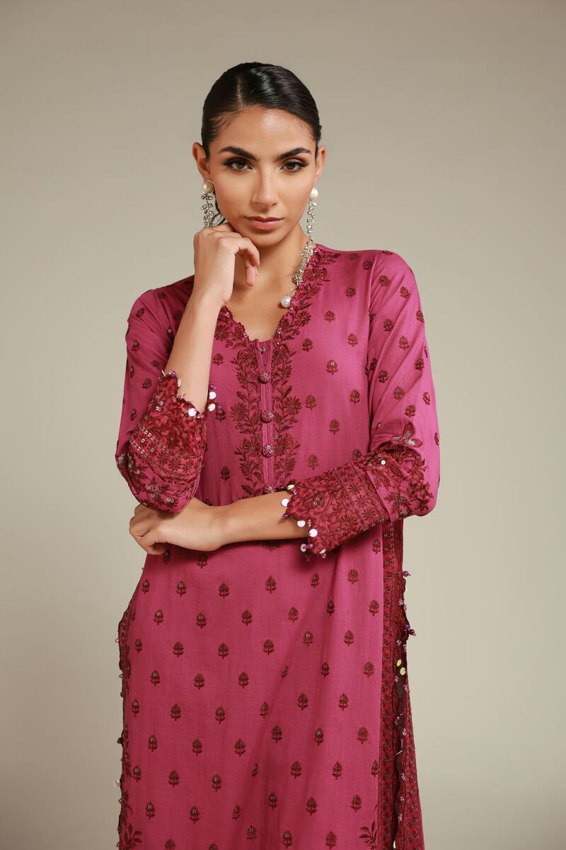 Embroidered | Raw Silk | Kurta | USD 80.00