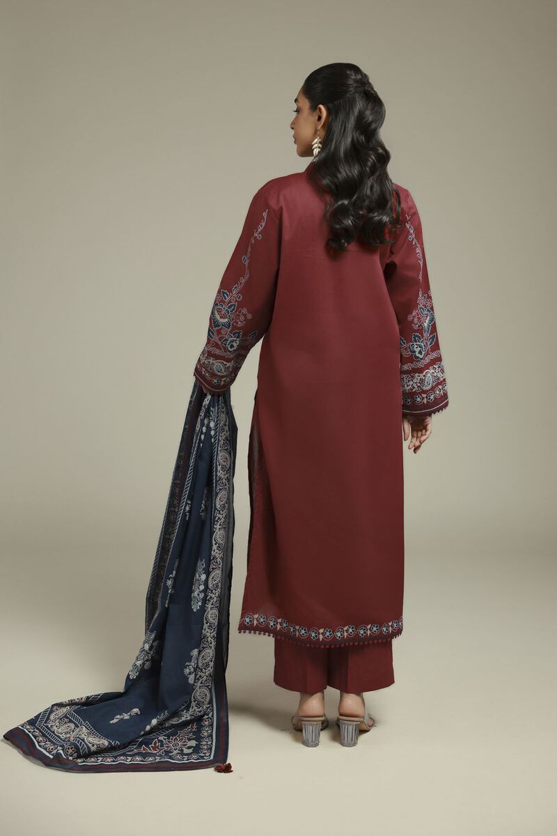 Printed | Cambric | Cambric Tailored Set | USD 65.00