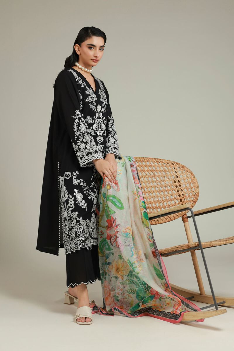 Embroidered | Cambric | Tailored 3 Piece | USD 75.00