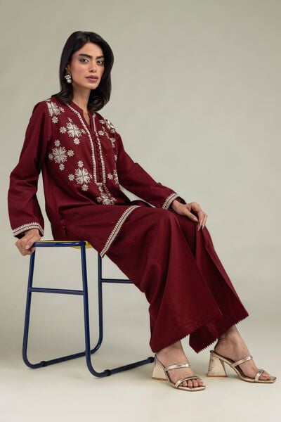 Embroidered | Cotton Dobby | Cotton Dobby Kurta | USD 40.00