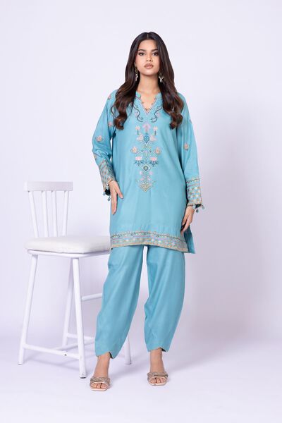 Embroidered | Viscose Oak Silk | Kurta | USD 60.00