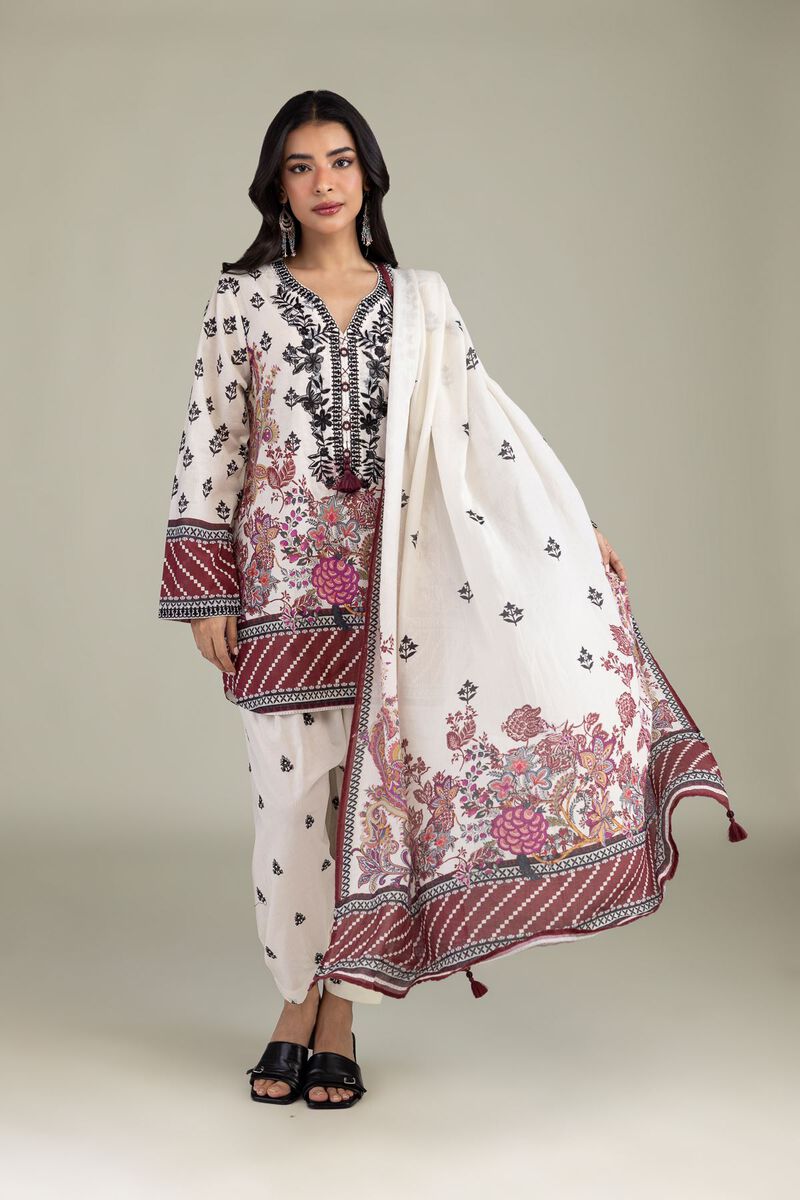 Embroidered | Textured Lawn | Tailored 3-Piece Lawn | USD 75.00