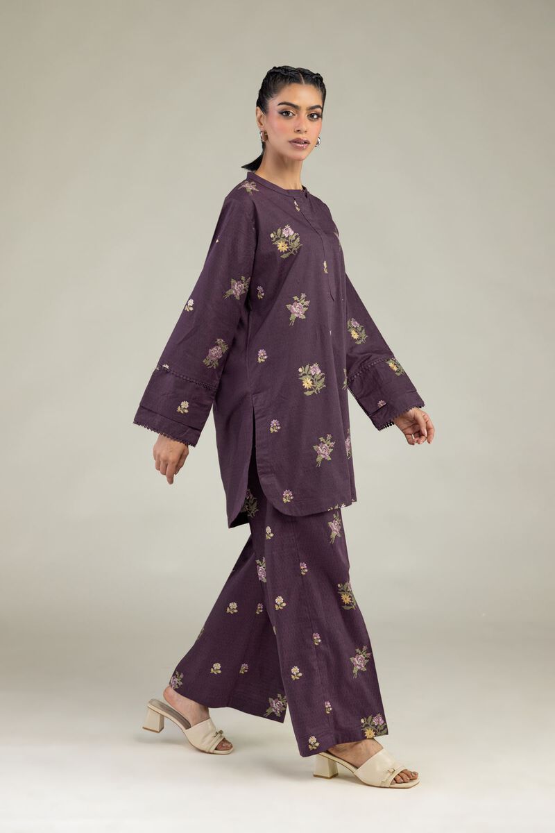 Embroidered | Cotton Dobby | Cotton Dobby Pants | USD 35.00