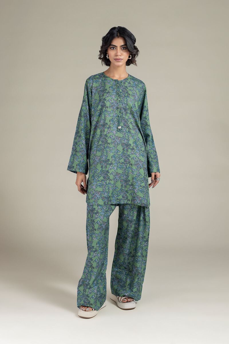 Printed | Raw Silk | Shalwar | USD 15.00