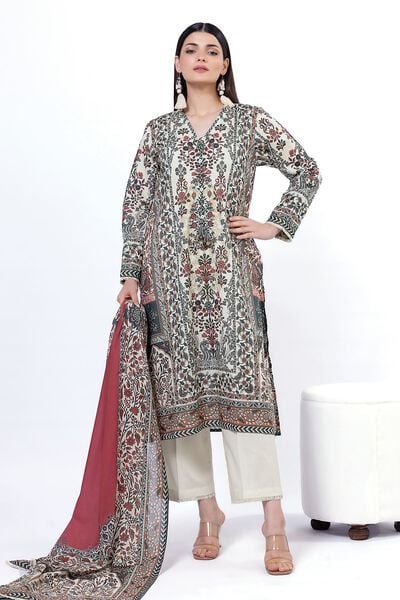Printed | Lawn | Fabrics 3 Piece | USD 17.50