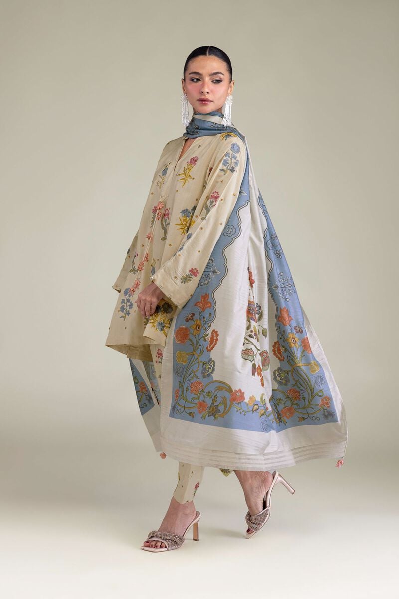 Embroidered | Polyester Silk | Polyester Silk Dupatta | USD 30.00