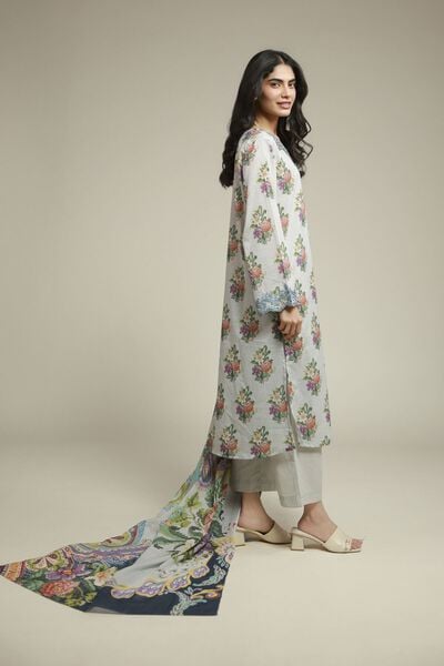 Embroidered | Mesuri | 3-Piece Tailored Suit | USD 70.00
